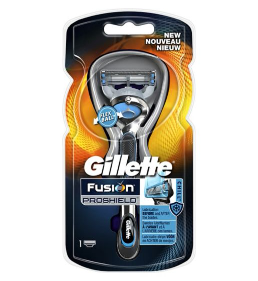 Gillette fusion proshield razor valentines gift guide