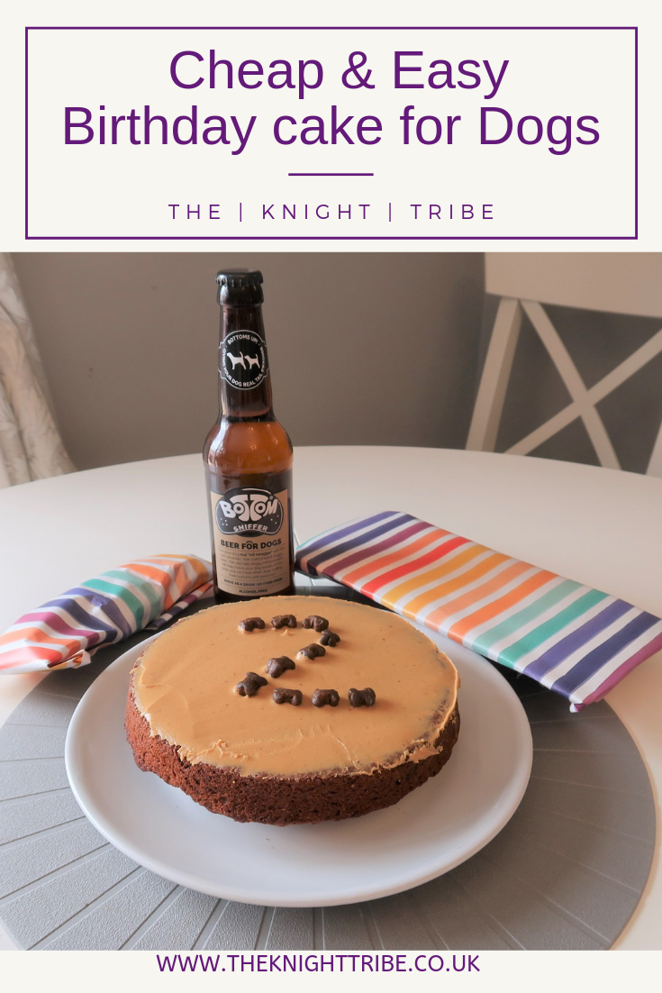 The Knight Tribe- Cheap and Easy Dog cake recipe