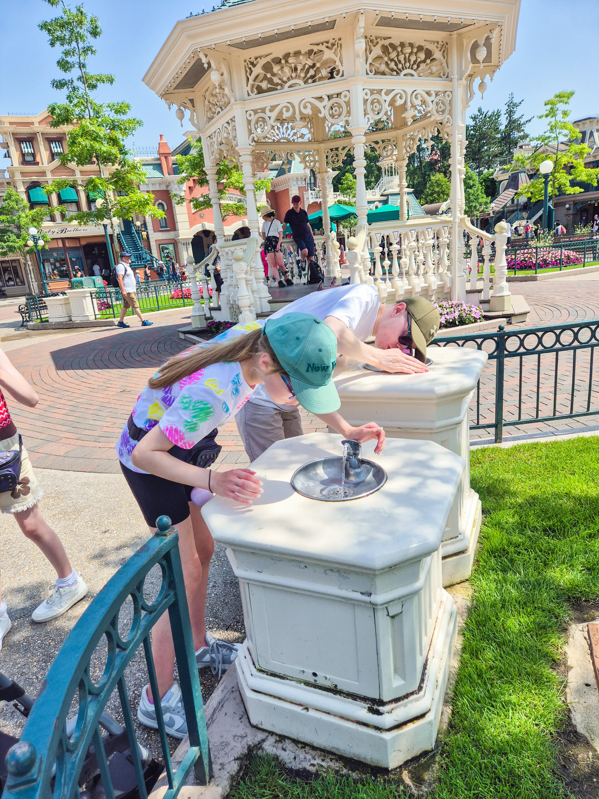 Water Fountains in the Disney parks 