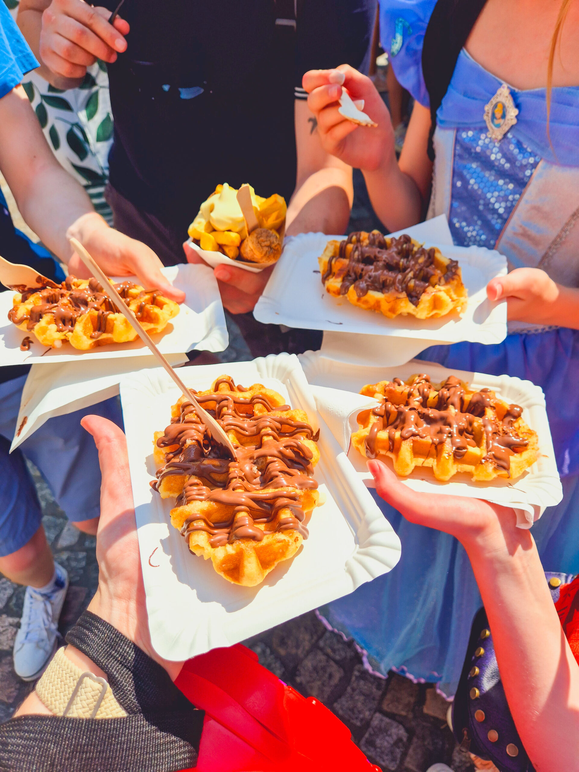 Nutella Waffles in Disney Studios